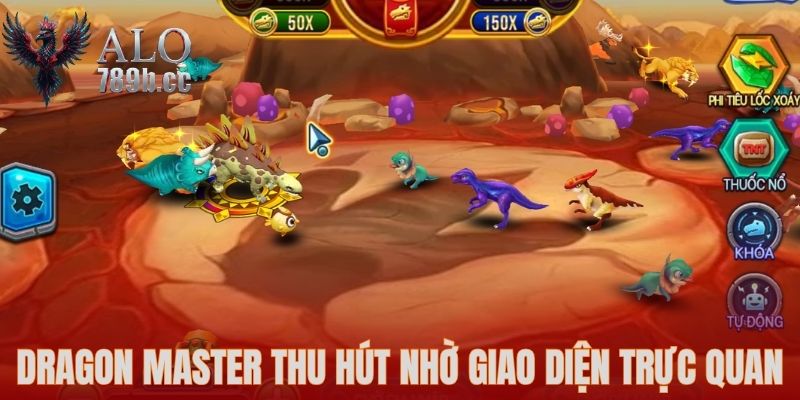 Dragon Master thu hút nhờ giao diện trực quan, sinh động