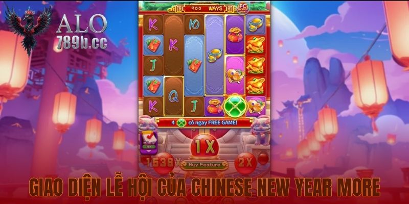 Giao diện lễ hội của Chinese New Year More